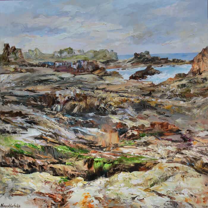 Les roches d'Ouessant III von Olga Novokhatska