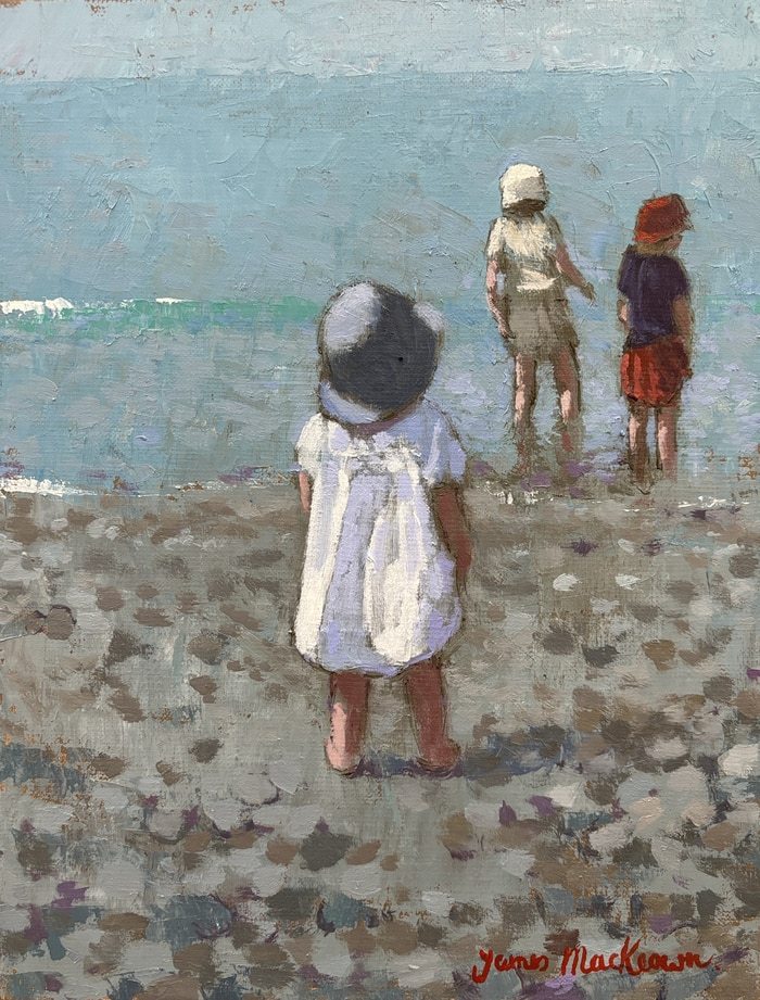 L'après-midi s'écoule. par James MacKeown