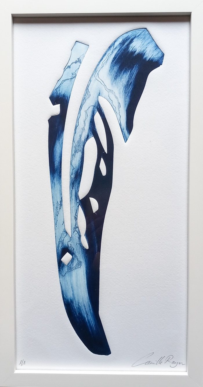 Confluent III, série Confluents - Les rivières, édition bleu par Camille Royer