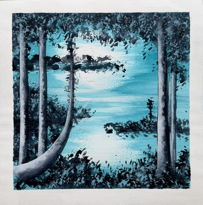 The Curved Tree by Nadege Druzkowski