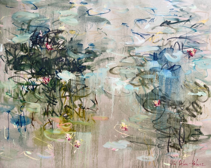 Summer breeze. Reflections  von Lilia Orlova-Holmes