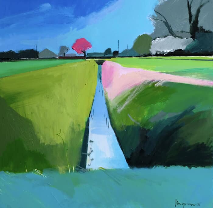 Pink Tree, Great Hale Drove, May 2026 by Fred Ingrams