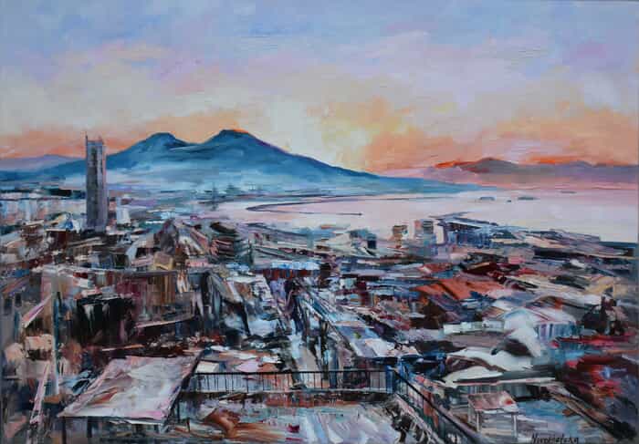 La Baie de Naples von Olga Novokhatska