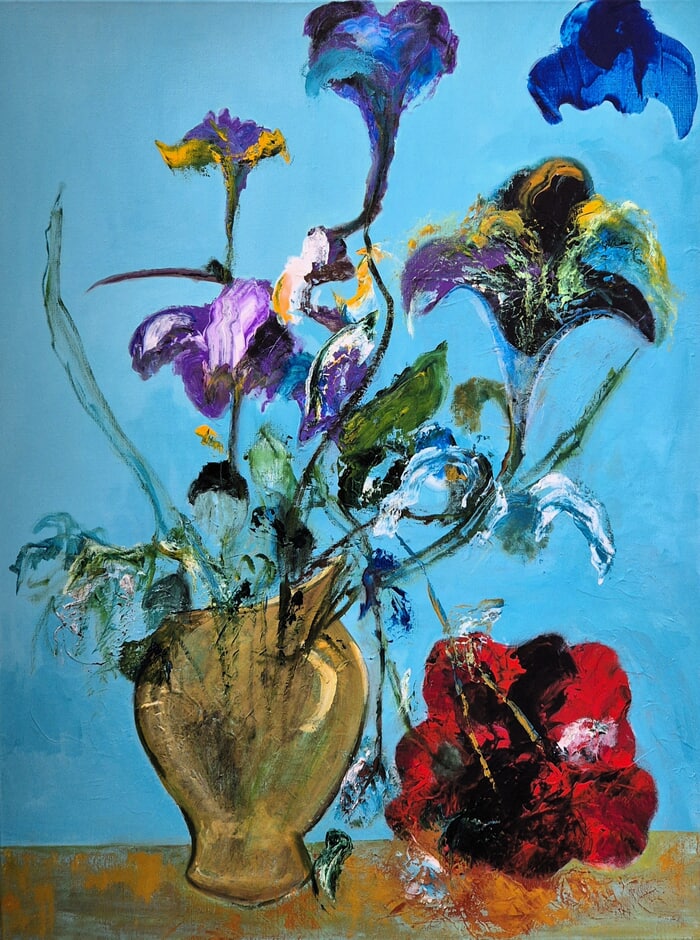 L'heure bleue des fleurs von Clara Crespin
