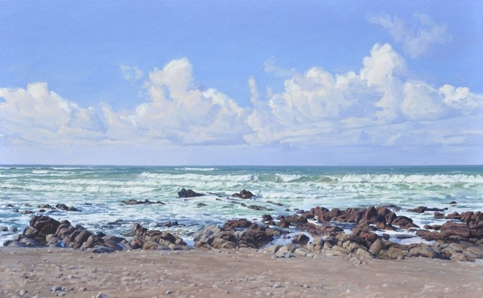 Backwash in Brittany von Anne Baudequin