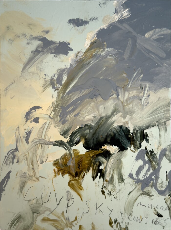 Cuyp with Cows 29.6.20 (4) von Philip Maltman