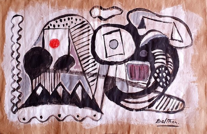Equilibre au point rouge by Pierre-Yves Beltran