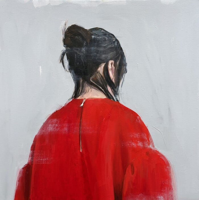 Red dress par Elina Evstig