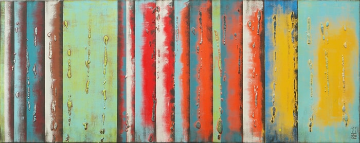 Yellow panels par Ronald Hunter