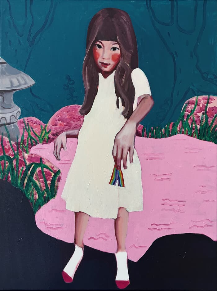 Floppy Rainbow von Zena Blackwell
