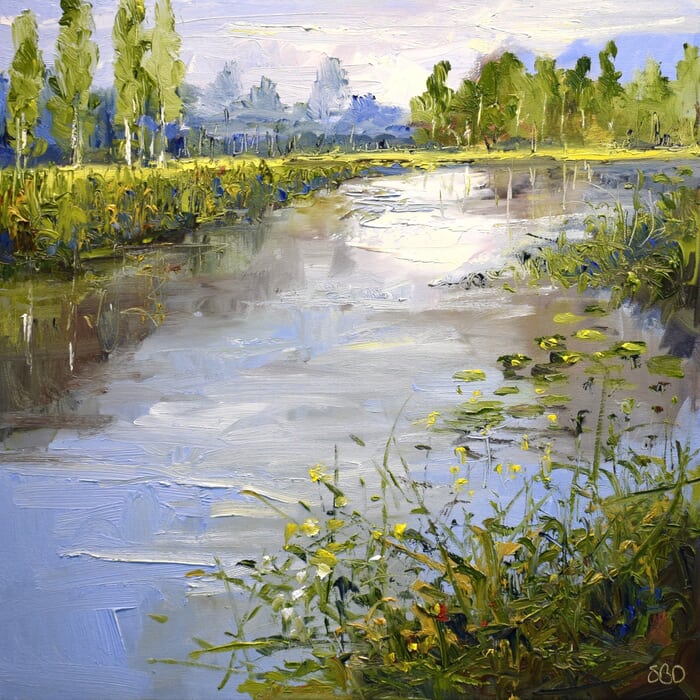 Magic pond par Sonja Brussen