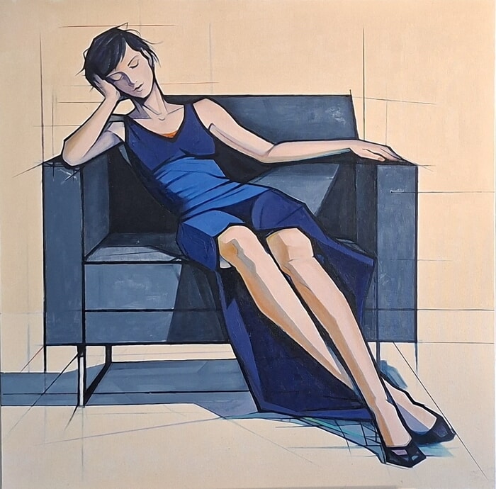 Bleu silence par Pierre Wuillaume