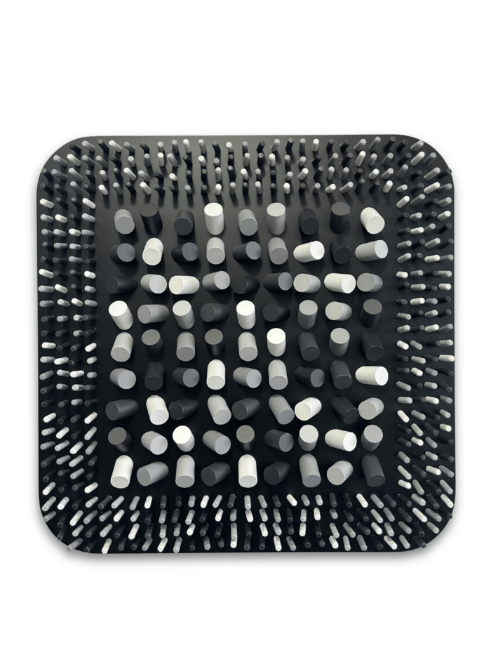 Monochrome chaos by Nazar Symotiuk