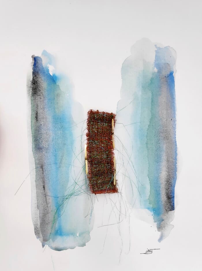 Bleu Glacier von Isabelle Joubert