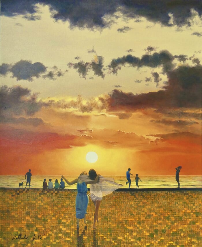 Soir d'été von Nathalie Si Pié