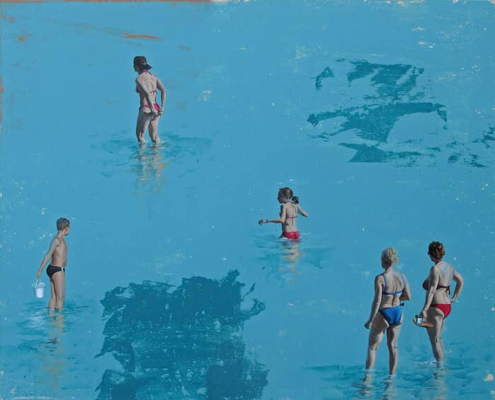 Mer en nuance d'azur von Marylin Cavin