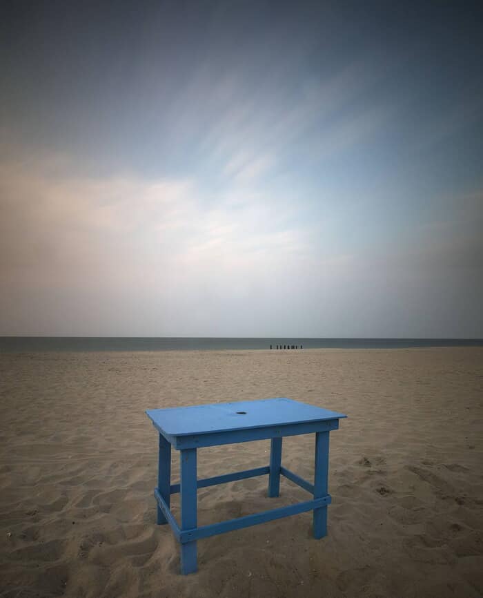 Blue Concession by Geoffrey Ansel Agrons
