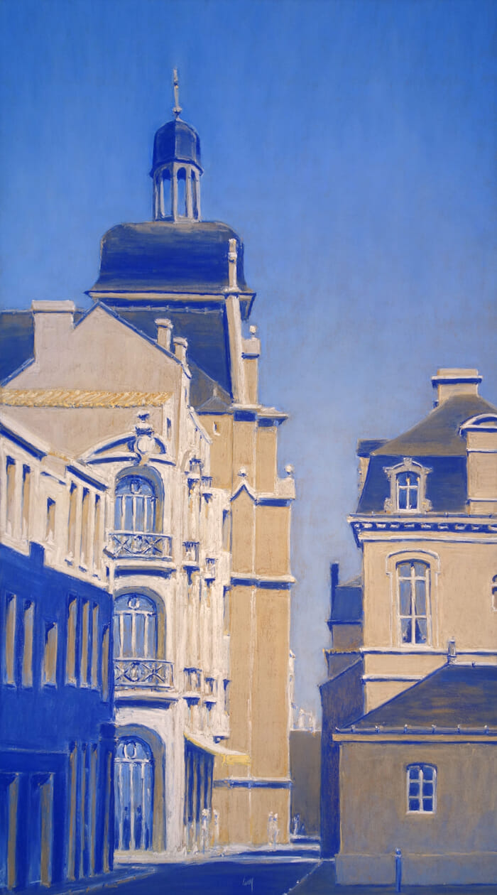 Les Sables, vers la plage by François Cusson