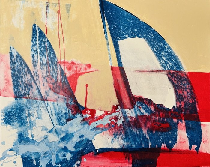 Red Wind in the Sails by Evgeniya Zolotareva