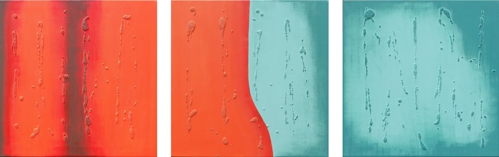 Stream Orange & Blue par Ronald Hunter