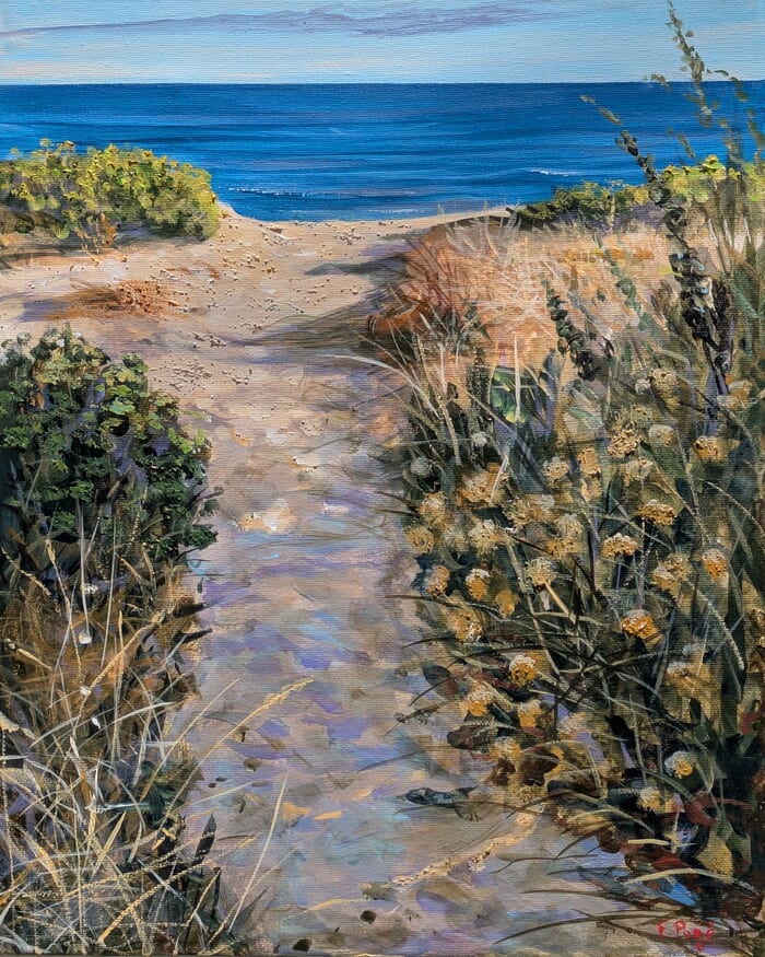 Le petit sentier de la joie  by François Pagé
