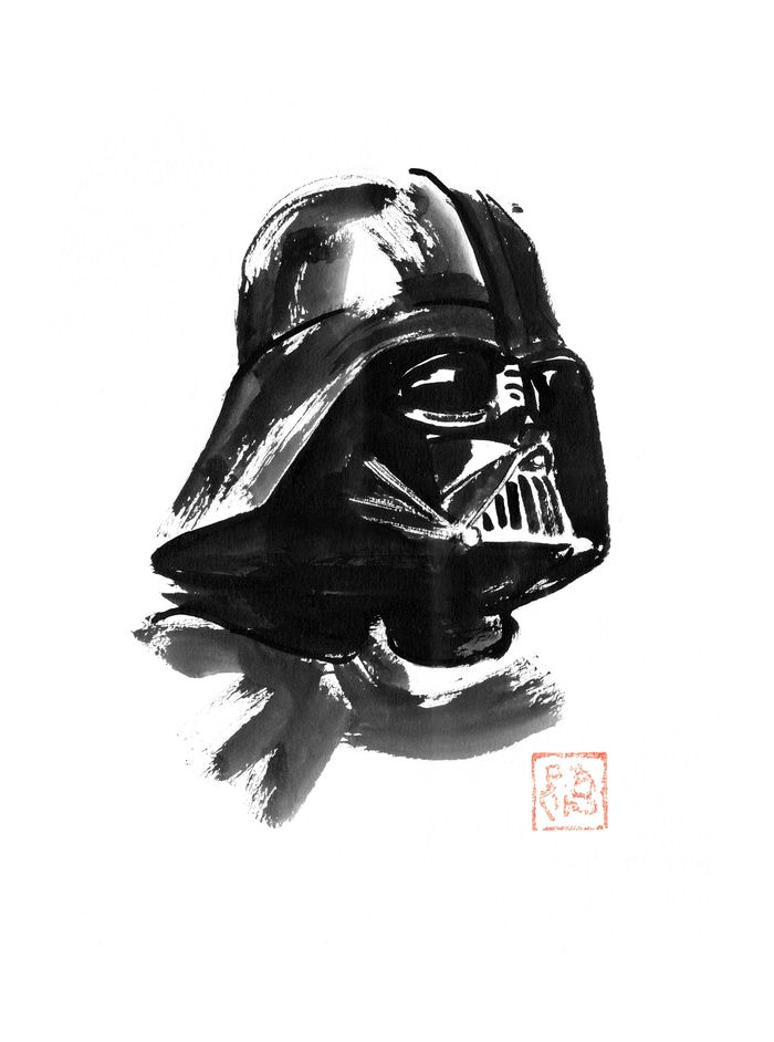 rough darth vader by Péchane