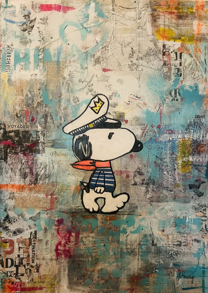 Snoopy le petit marin von ART'MONY