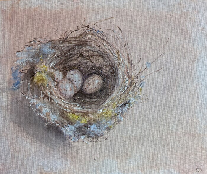 Abandoned nest by Rosemary Burn