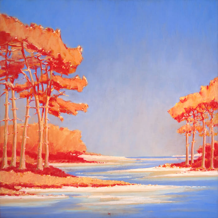 Le Stêr à Lesconil by François Cusson