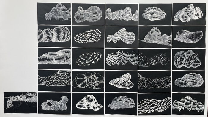 Architectural studies 01-26 par Tannaz Oroumchi