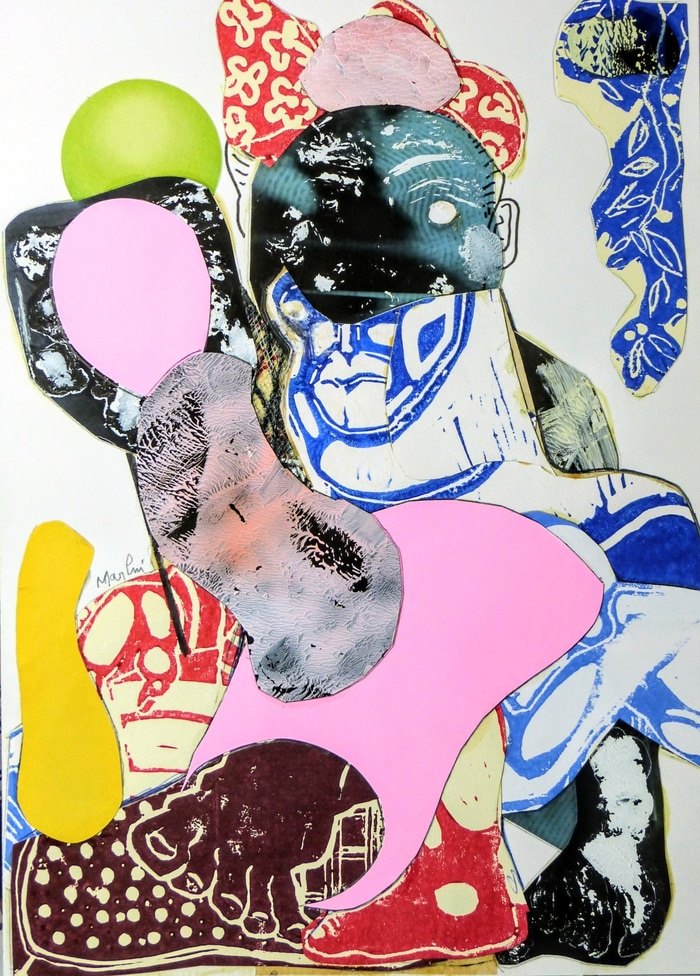 man and mask par Pascal Marlin