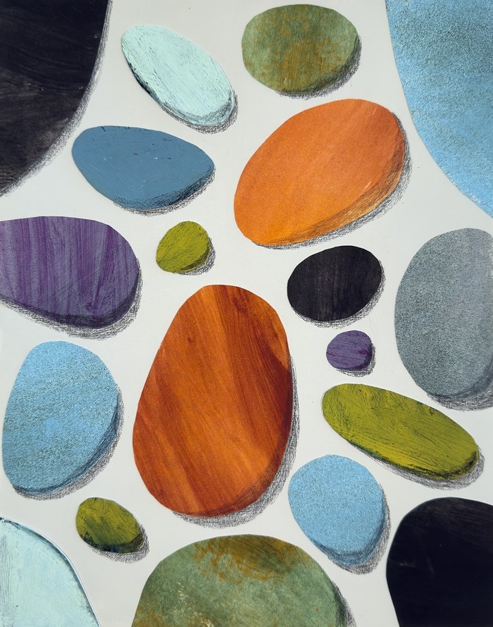 Stones Collage 1 par Michael Pfleghaar