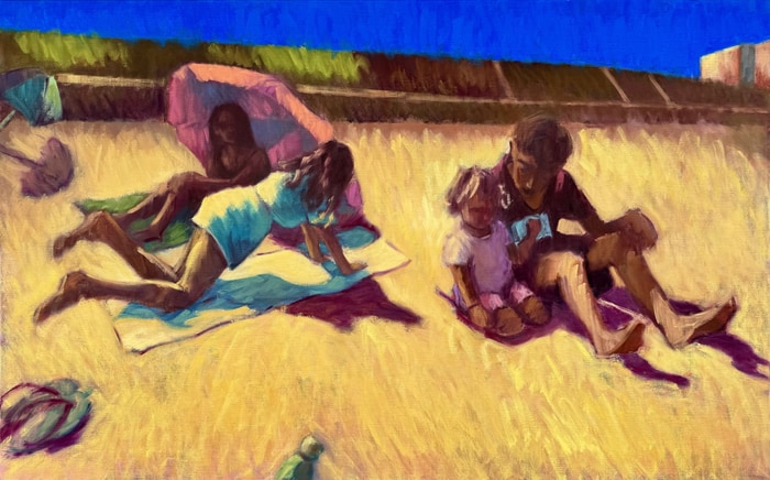Sur la plage, à Malo       von Barbara Petit Lisy