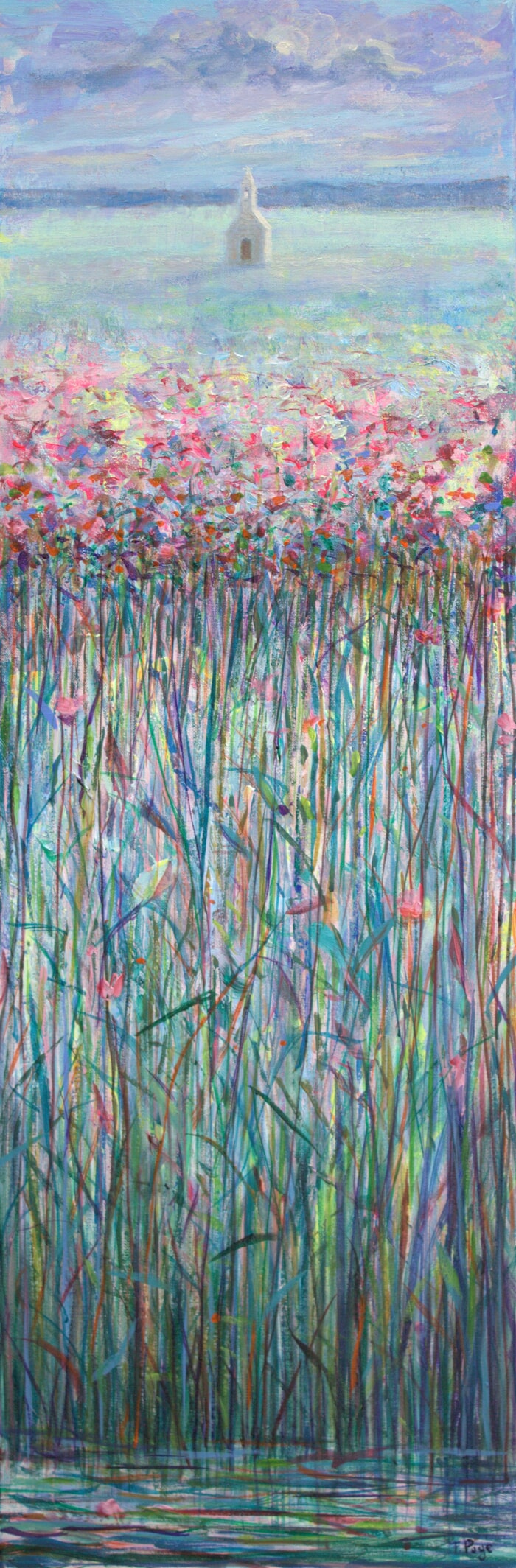 Un matin de printemps où seuls luisaient les reflets saturniens. par François Pagé
