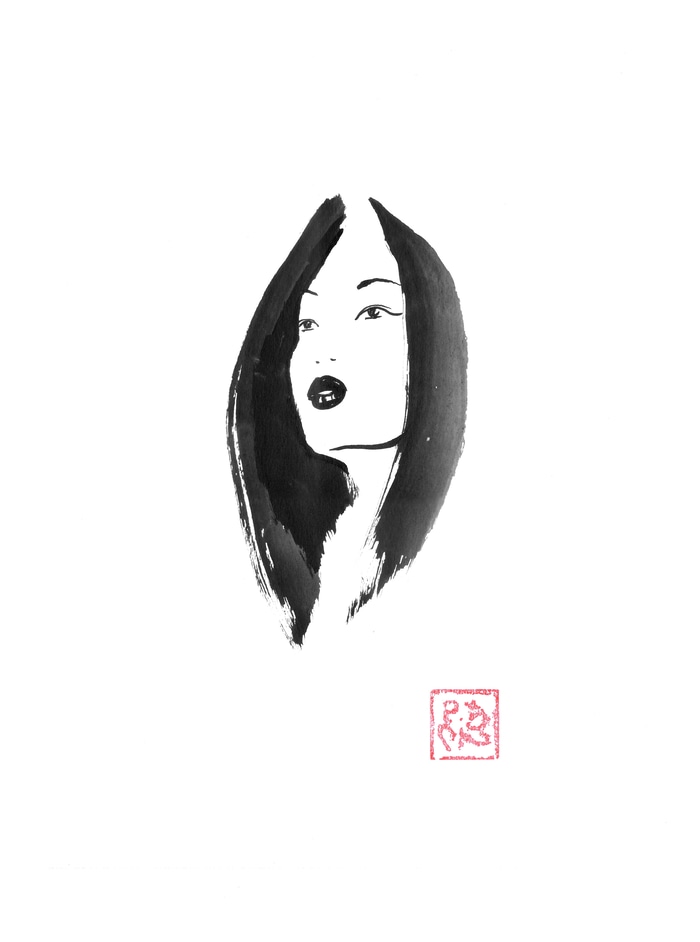 archetypal geisha by Péchane