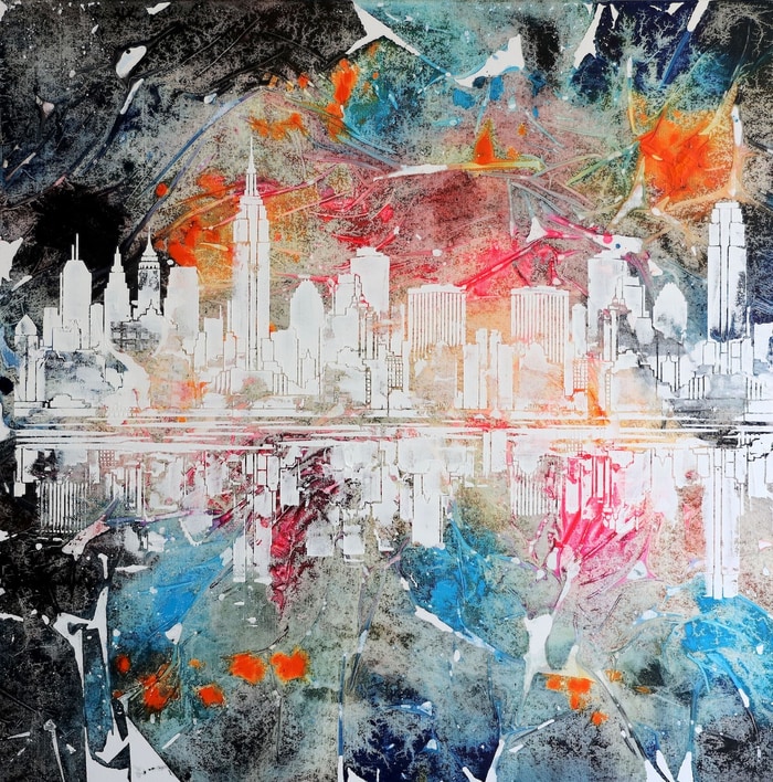 Chasing tomorrow von Poovi Art