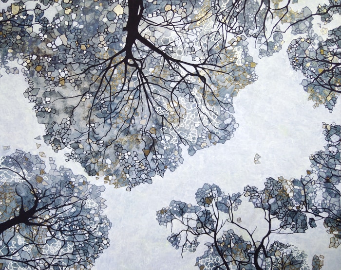 Nuage d'arbres von Sophie Cantou