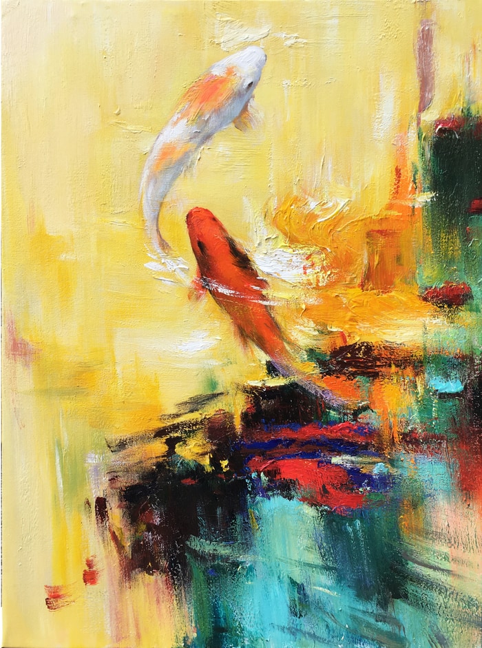 Fengshui fish 1608 by Jingshen You