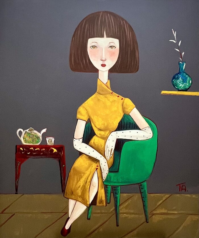 Tea Time von Ta Byrne