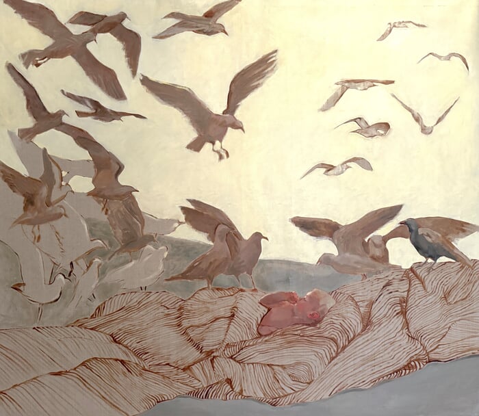 Over my calm sea par Oleksandra Martson