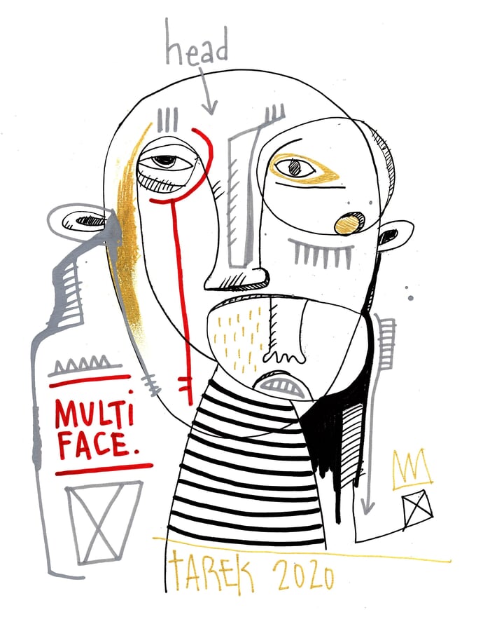 Multi face by Tarek
