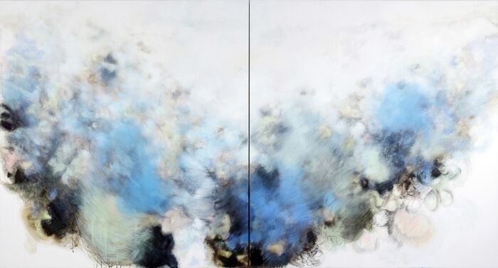 Longing for Eden ( Diptych ) von Gina Parr
