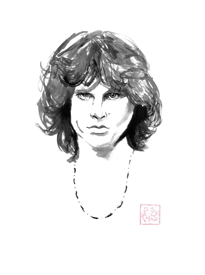 jim morrison von Péchane
