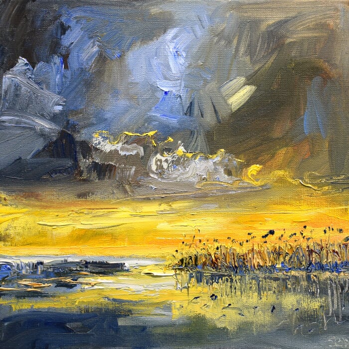 Ocean glow by Sonja Brussen
