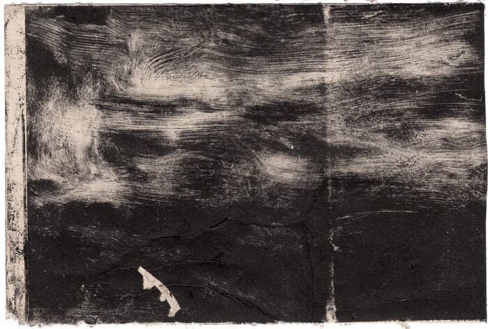 Clouds shifting with a mysterious object by Sophie Tebbs