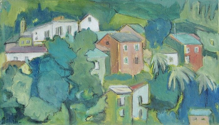 Paysage du sud I von Vincent Gabin