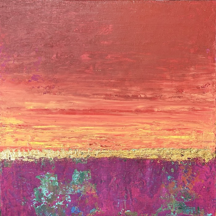 Sunset lover par Brigitte Dravet