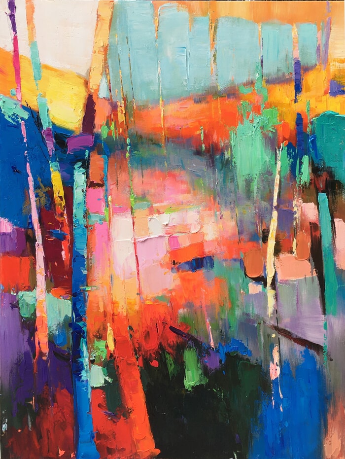 Colorful forrest 1613 von Jingshen You
