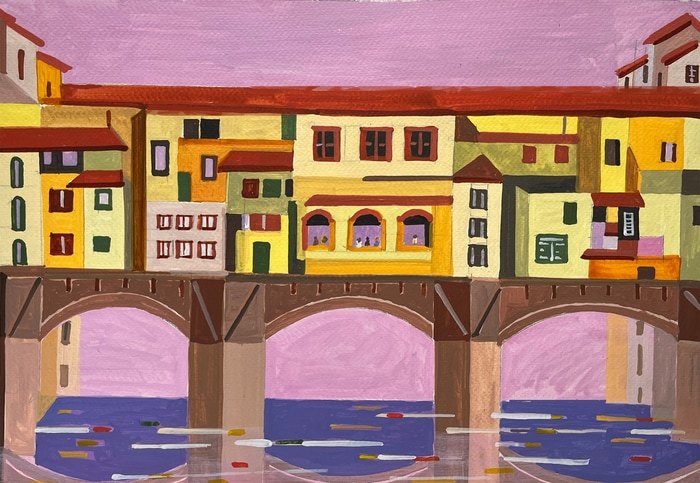 FLORENCE_PONTE-VECCHIO von André Baldet