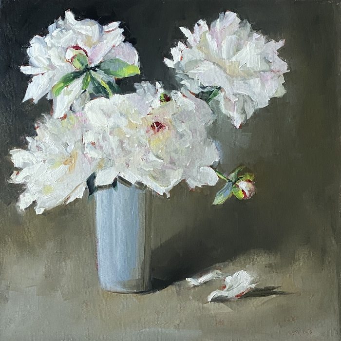 Bouquet de pivoines 2 by Géraldine Morales